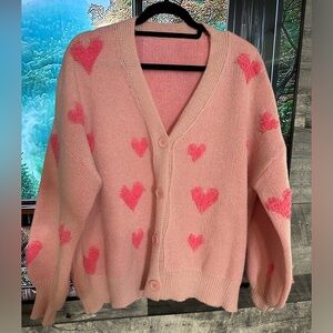 Pink Cardigan
